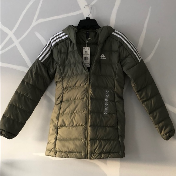 adidas womens down jacket